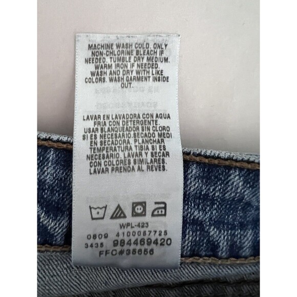 Signature Levi's Jeans Womens 12L (29X31) Blue Mid-Rise Bootcut Denim Misses - Picture 10 of 11